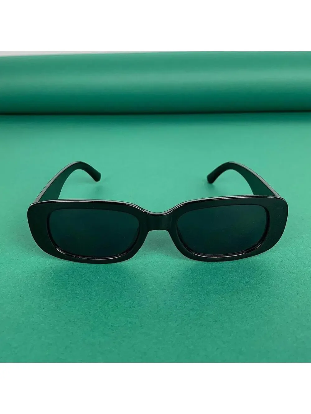 Vintage y2k style style black sunglasses. UVA UVB protection